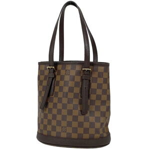 Louis Vuitton Mare Handbag Bucket Shoulder Bag Tote Damier Brown